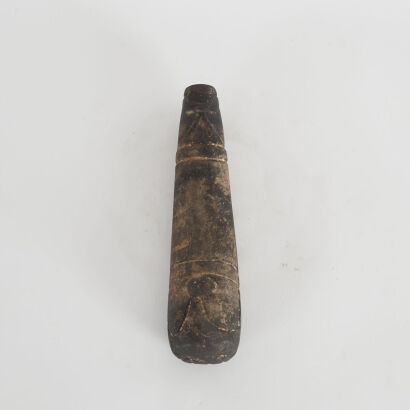 A Stone Pestle, Western Provence, Solomon Islands