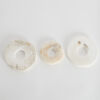 Three Erenge Shell Currency Rings, Melanesia - 2