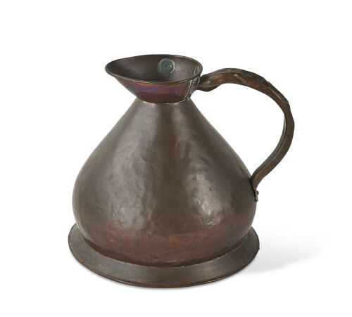 A Large 19th Century Copper Measure Jug