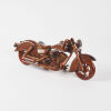 A Handmade Wooden Motorcycle - 2