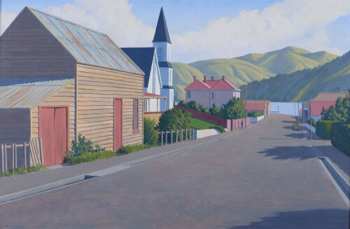 PETER MORIARTY Rue Balgourie, Akaroa