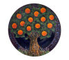 A Zeke Wolf Oranges Tree Bowl