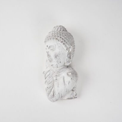 A Cast Concrete Buddha Wall Hanging