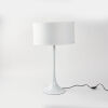 A White Tulip Based Contemporary Table Lamp