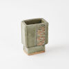 An Ian Webster Slab Built Vase