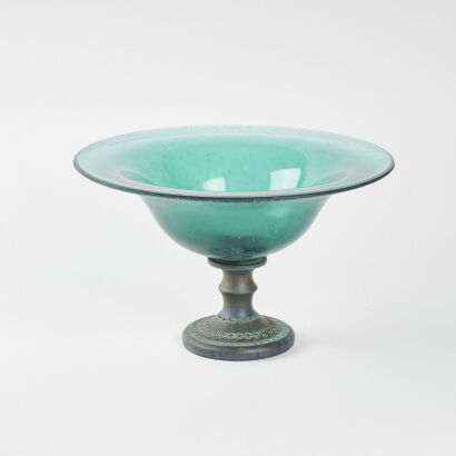 A Green Glass Bowl