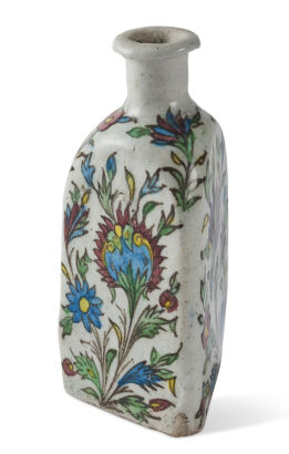 A Persian Iznik Pottery Vase