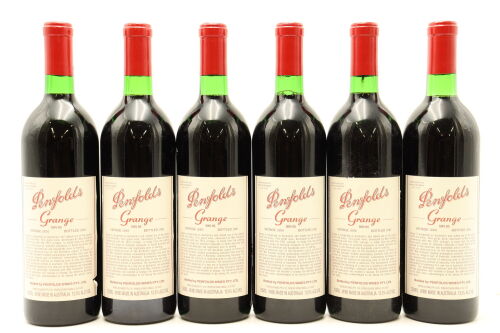 (6) 1990 Penfolds Grange Bin 95, Australia [JR18] [BC96] [RP95] [JO97]