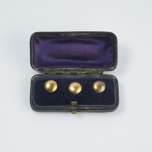 An Antique Set of Three Collar Studs