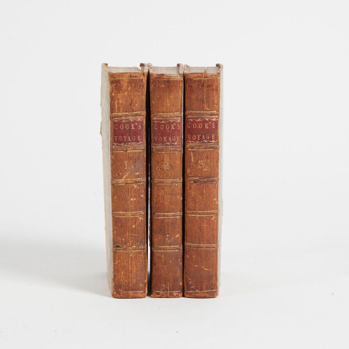 Cook's Voyages to the Pacific Ocean Octavo Edition Three Volumes