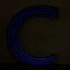 A Large Letter "C" Neon Sign - 2