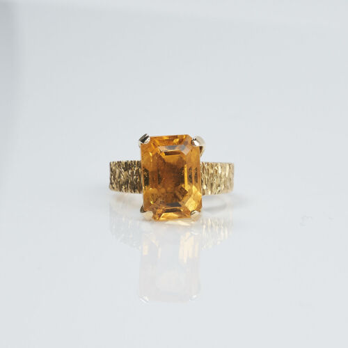 14ct Citrine Ring