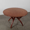 A Mid-Century Circular Dining Table With Spider Base - 2