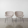 A Pair Of Pierre Paulin Orange Slice Replica Chairs - 2