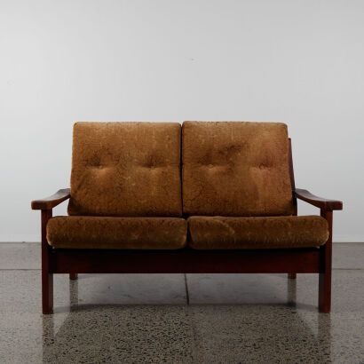 A Mid-Century Two-Seater Sofa