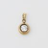 14ct Yellow Gold, .45ct Diamond Pendant