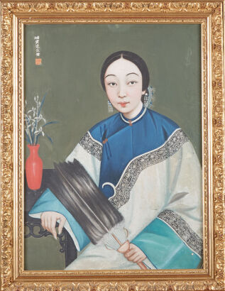 A Chinese 19th Century 'Figural' Painting