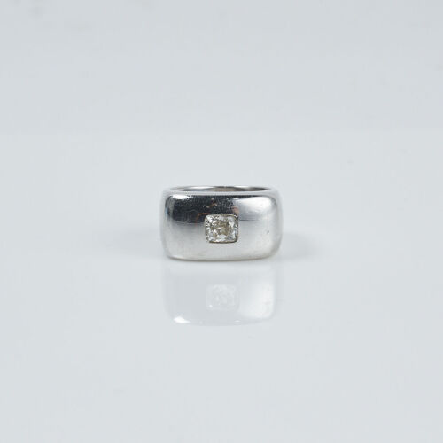 18ct Old Mine Cut Diamond Ring