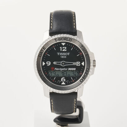 Stainless Steel, Tissot T-Touch Navigator watch