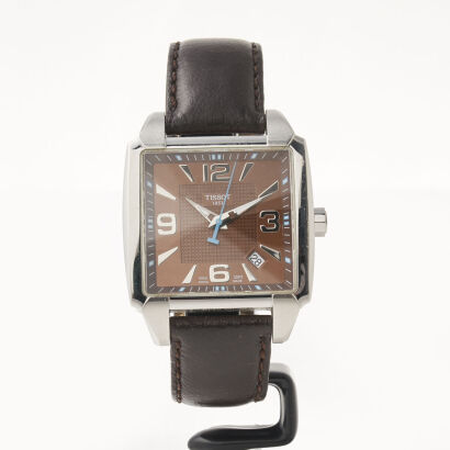 Stainless Steel, 40mm Tissot Quadrato watch