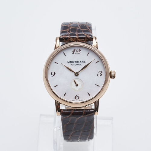 18ct Rose Gold, Montblanc Star Classique Ladies Wristwatch $14,000 RRP