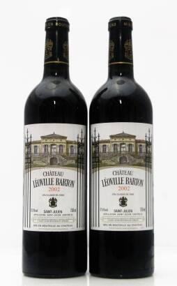 (2) 2002 Chateau Leoville Barton