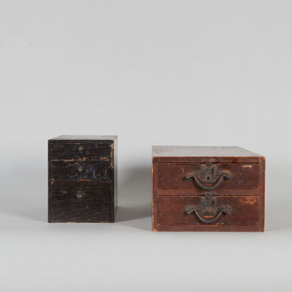 Two Japanese Storage Boxes