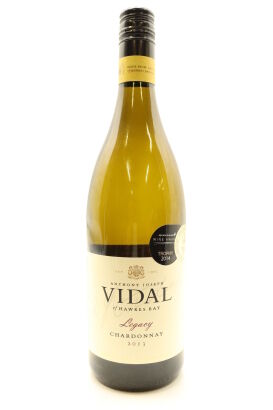 (1) 2013 Vidal Estate Legacy Chardonnay Hawke's Bay