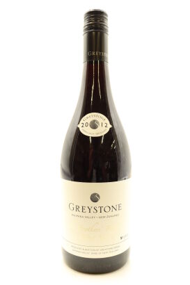 (1) 2012 Greystone Wines Pinot Noir, Waipara