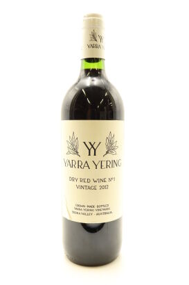 (1) 2012 Yarra Yering Dry Red No. 1, Yarra Valley [JO93]