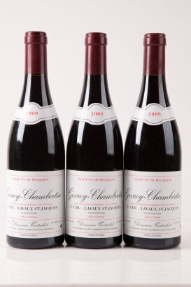 (3) 2009 Domaine Tortochot Gevrey Chambertin 1er Cru Lavaux St Jacques