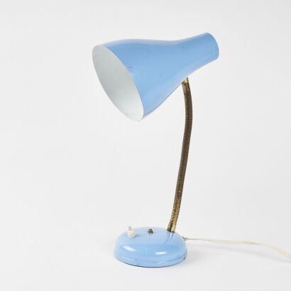 A Mid Century Blue Anglepoise Lamp