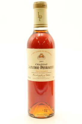 (1) 2003 Chateau Lafaurie-Peyraguey, Sauternes, 375ml [JR17] [WS97]