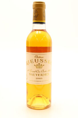 (1) 2003 Chateau Rieussec, Sauternes, 375ml [JR17] [BC95] [WS95]