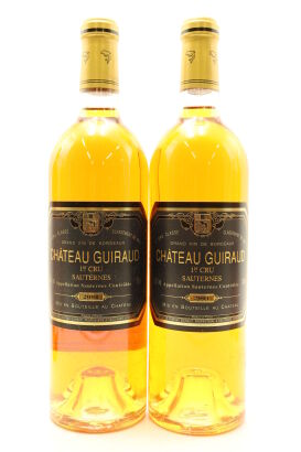 (2) 2001 Chateau Guiraud, Sauternes [JR17] [WS96]