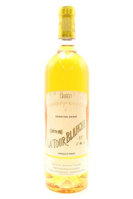 (1) 2001 Chateau La Tour Blanche, Sauternes [JR17] [RP96] [WS93]