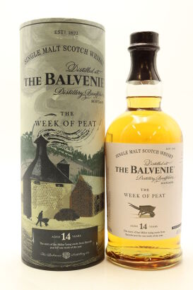 (1) The Balvenie 'The Week of Peat' 14 Year Old Single Malt Scotch Whisky, 48.3% ABV