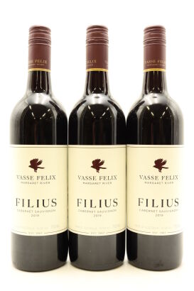 (3) 2019 Vasse Felix 'Filius' Cabernet Sauvignon, Margaret River