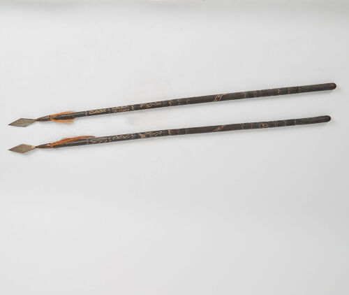 A Pair of Zulu Assegai, South Africa