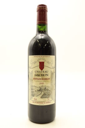 (1) 2000 Chateau Gachon, Montagne-Saint-Emilion