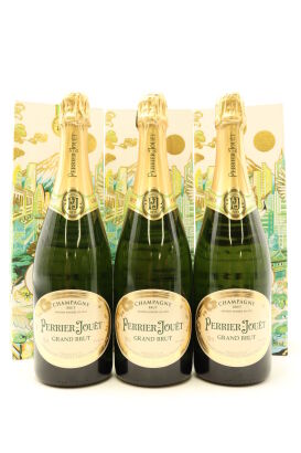 (3) NV Perrier-Jouet L'Eden City Box Tokyo Edition Grand Brut, Champagne (GB)