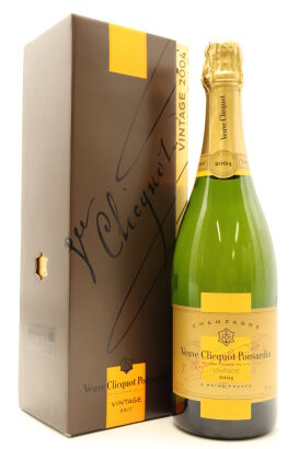 (1) 2004 Veuve Clicquot Ponsardin Vintage Brut, Champagne [JR17] [WE94] [WS93]