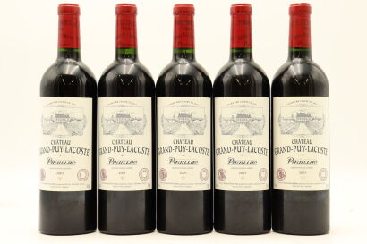 (5) 2003 Chateau Grand-Puy-Lacoste, Pauillac