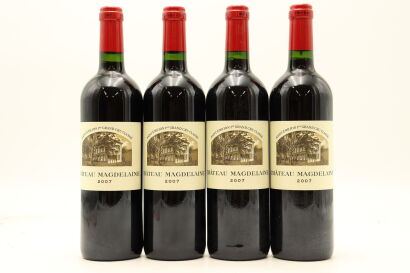 (4) 2007 Chateau Magdelaine, Saint-Emilion Grand Cru