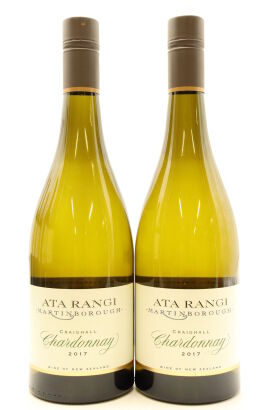 (2) 2017 Ata Rangi Craighall Chardonnay, Martinborough [JR17] [WE95]