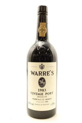 (1) 1983 Warre's Vintage Port, Portugal, 20% ABV