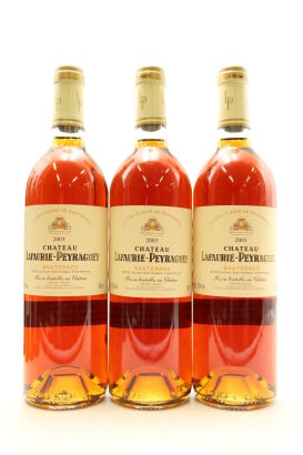 (3) 2003 Chateau Lafaurie-Peyraguey, Sauternes [JR17] [WS97]