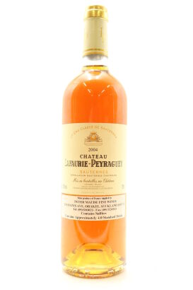 (1) 2004 Chateau Lafaurie-Peyraguey, Sauternes [JR17]