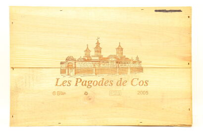 (6) 2005 Chateau Cos d'Estournel 'Les Pagodes de Cos', Saint-Estephe [JR16.5] (OWC)