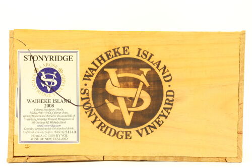 (12) 2008 Stonyridge Vineyard Larose, Waiheke Island [RP95] (OWC)